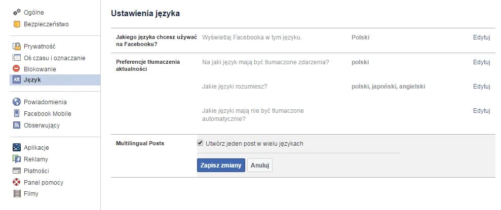 Jak włączyć tłumaczenie na Facebooku i zrozumieć obce treści